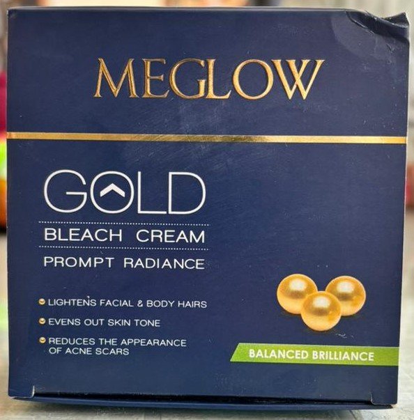 Meglow Gold Bleach Cream